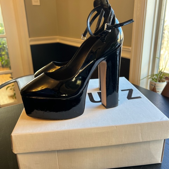 Schutz Renee Black Mary Jane Heel - Picture 2 of 8